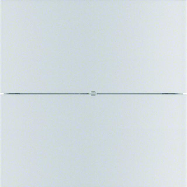 BERKER B.IQ Przycisk podwójny standard aluminium 75162094 HAGER