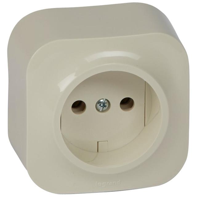 Forix IP20 Gniazdo 2P 16A 250V Kremowe 782440 LEGRAND