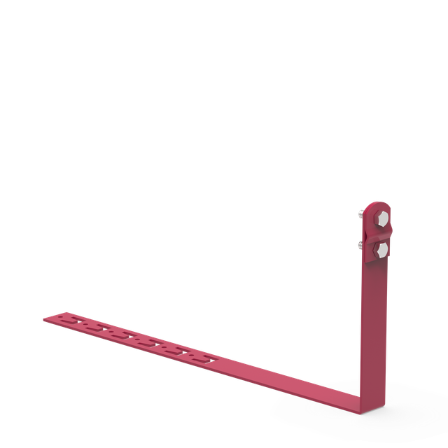 LA 3011 UCHWYT POD DACH.L-330/100 Z ZACZEPAMI/SKR 10.2.1/Z/S 3011