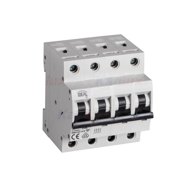 Wyłącznik nadprądowy 6kA 4P B16A KMB6-B16/4 32594 KANLUX