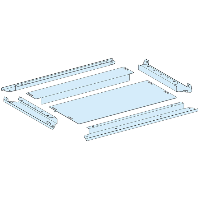 Rozdzielnice PrismaSet płyta dławicowa dwuczęściowa IP30 650x 400mm LVS08496 Schneider