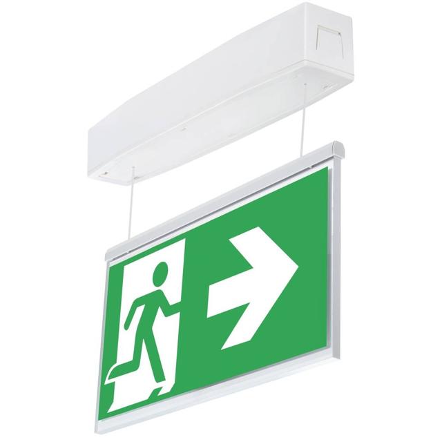 Oprawa sieciowo-awaryjna natynkowa SUPREMA LED D-std SA 3H CT IP54 NT-S / 94610 230V