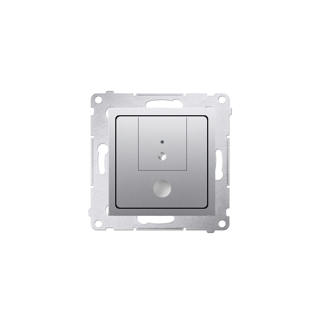 Simon 54 Ściemniacz dwuprzyciskowy 40–500 W (300 VA) srebrny mat D75310.01/43 KONTAKT