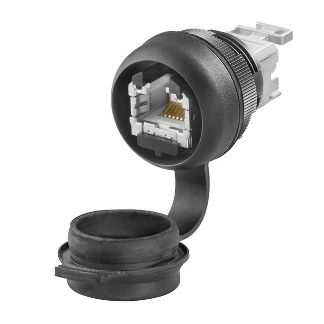 IE-FCM-RJ45-FJ-B Złącze wtykowe sieciowe modułowe, nr katalogowy 1018820000