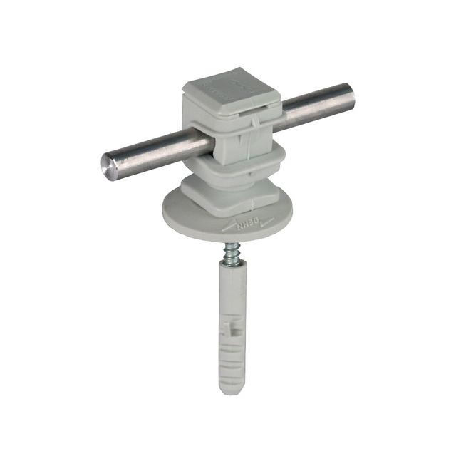 Wspornik DEHNsnap wys. 16 mm, szary