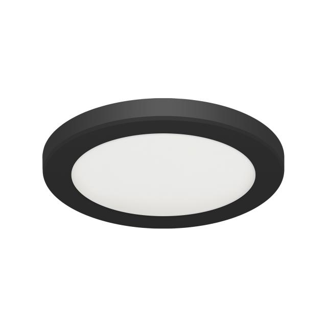 Oprawa sufitowa SMD LED OLGA LED C 12W BLACK CCT 04406 IDEUS
