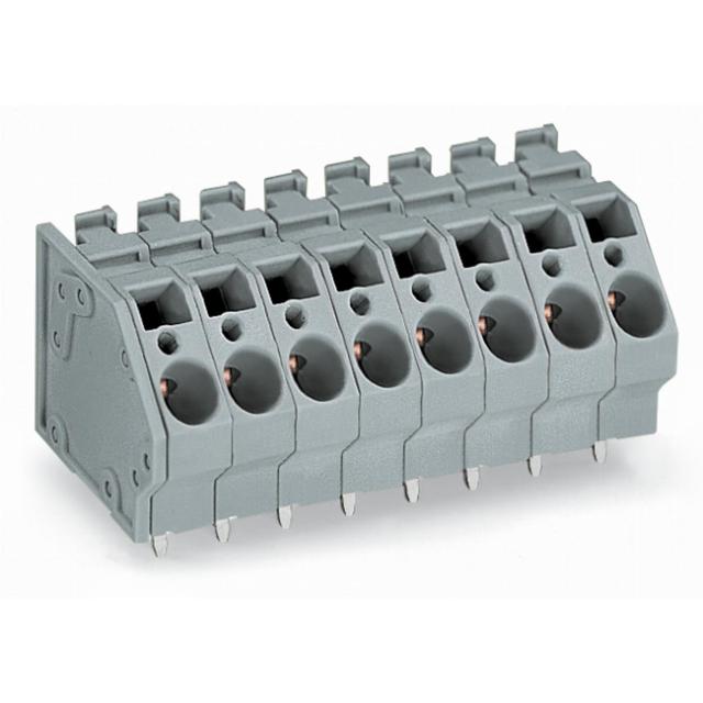 listwa zaciskowa do pł. drukowanych 6-bieg. szara raster 7,5 mm