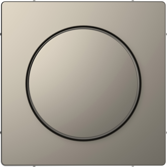 Płytka centralna z pokrętłem, nikiel metalik, System Design