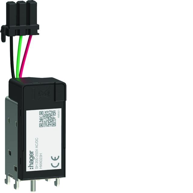ACB HW Wyzwalacz wzrostowy 200-250V AC/DC (SH) dostarczane luzem HWX023HSA HAGER