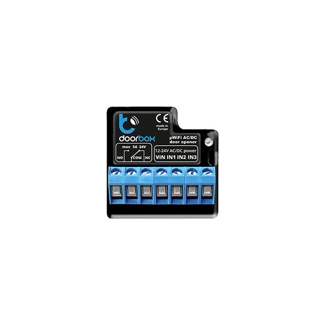 SIMON GO WMDC-004NxB-XX doorBox - Sterownik do furtki i/lub drzwi, dopuszkowy, sterowany smartfonem