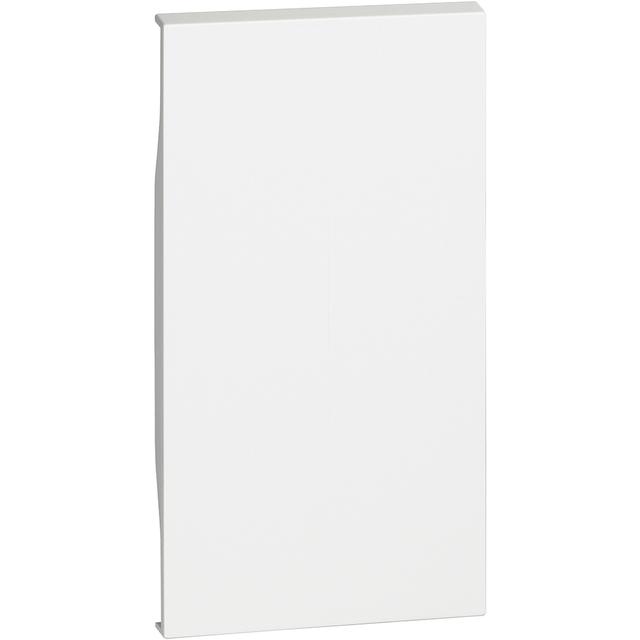 LIVING NOW - PLAKIETKA MODUŁU ZAŚLEPKI - 2 MODUŁY - BIEL, Bticino