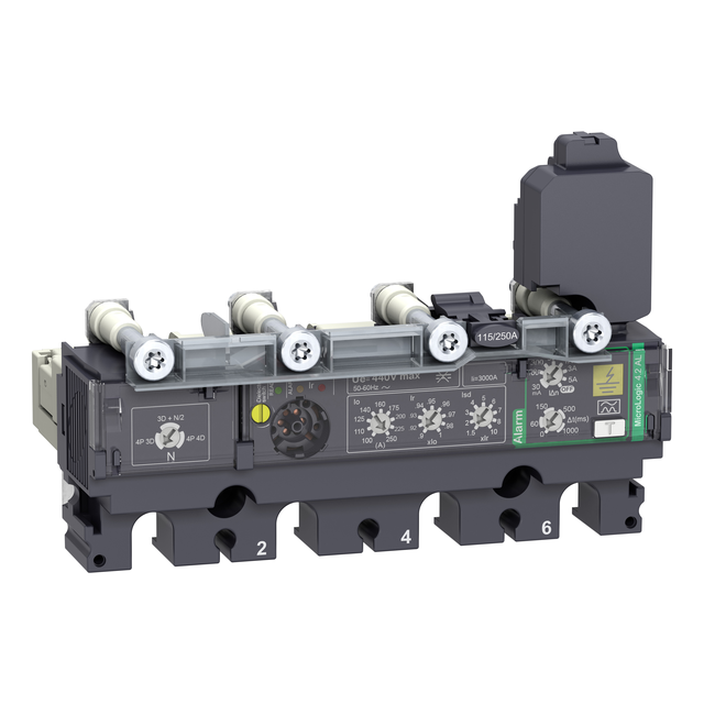 Wyzwalacz elektroniczny, ComPacT NSX, MicroLogic 4.2AL, 4P4D, 160A, do NSX160