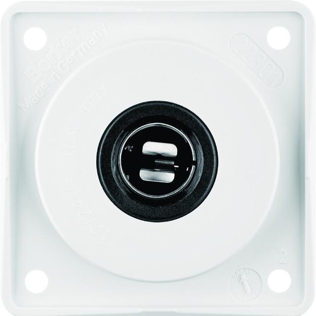 Integro Flow Gniazdo zasilające 12 V, samochodowe biały 945172509 HAGER