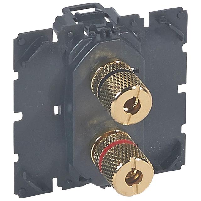 CELIANE - GNIAZDO GŁOŚNIKOWE BANANOWE POJEDYNCZE, Legrand