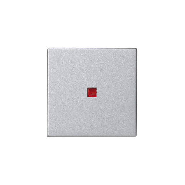 Simon Connect Klawisz 45x45 łącznika uniwersalnego z podświetleniem aluminium K112/8 KONTAKT