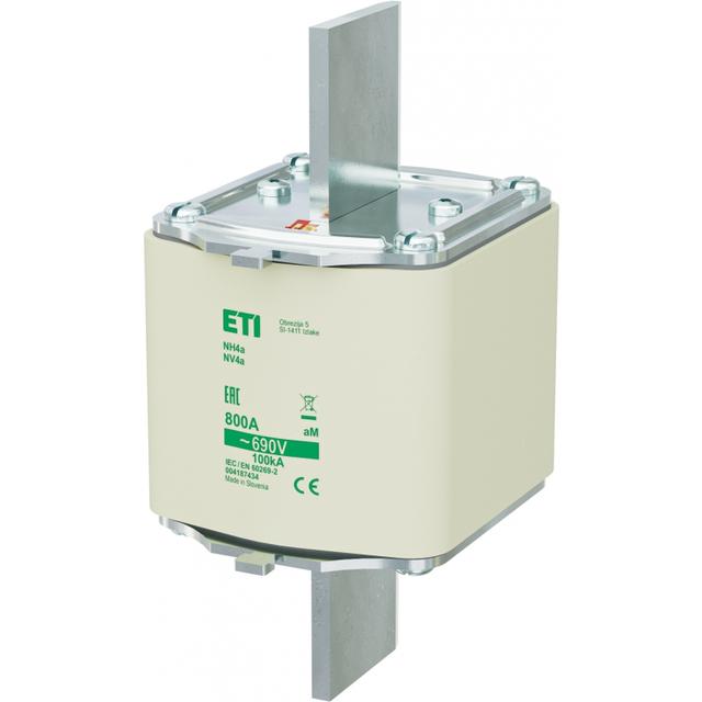 Wkładka topikowa NH silnikowa NH4a aM 800A 690V 004187434 ETI