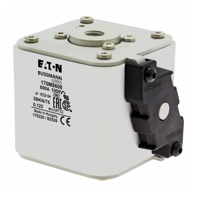 FUSE 800A 1000V 3BKN/75 AR UR Wkładka szybka 800A AC 1000V rozmiar 3 74x92x76 mm aR IEC UL 170M8608