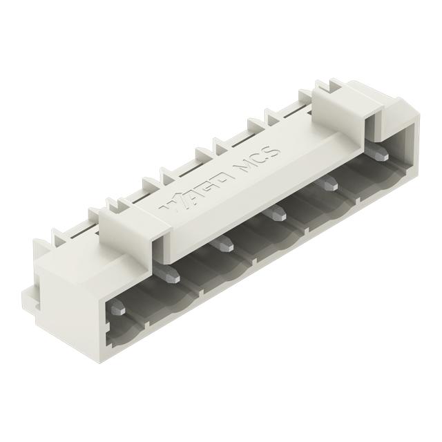 MCS-MIDI Classic wtyk 6-bieg. j-szary raster 7,5 mm /100szt./ WAGO