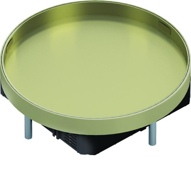 tehalit.VE-EE Pokrywa pełna IP54 5kN MKR12 fi306 25mm mosiądz MKR120BL25 HAGER