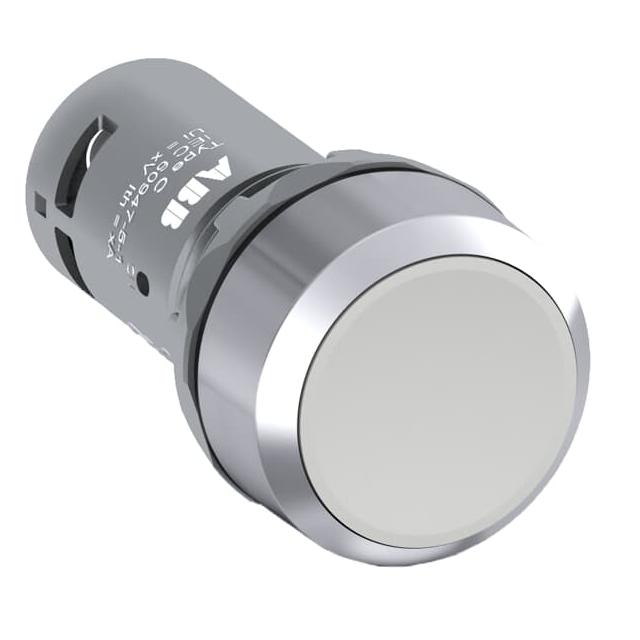 Przycisk monostabilny wklęsły 2NO szary CP1-30U-20