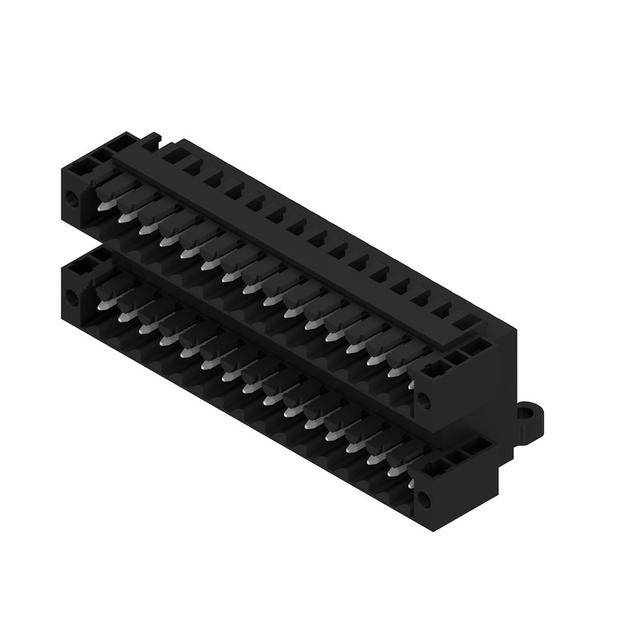 SLD 3.50/32/90F 4.5SN BK BX Wtyki PCB (złącza płyty), 3.50 mm, Liczba biegunów: 32, kąt odejścia: 90° /10szt./ 1634640000 WEIDMÜLLER
