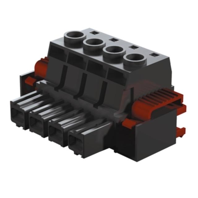 BUZ 10.16HP/02/180F AG BK BX SO Złącze kablowe do płytek drukowanych 1254940000 WEIDMÜLLER