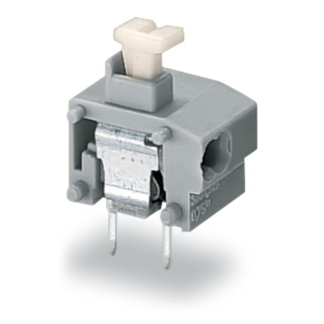 Złączka do płytek drukowanych szara raster 10/10,16mm /100szt./ 235-851/332-000 WAGO