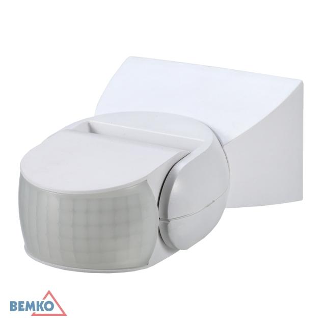 CZUJNIK RUCHU 1200W 180* IP65 BIAŁY