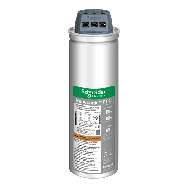 EasyCan kondensator - 15/18 kvar - 440 V - 50/60Hz BLRCS150A180B44 Schneider