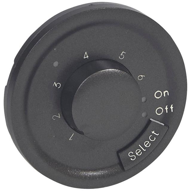 CELIANE - Plakietka termostatu do ogrzewania podłogowego grafitowa, Legrand