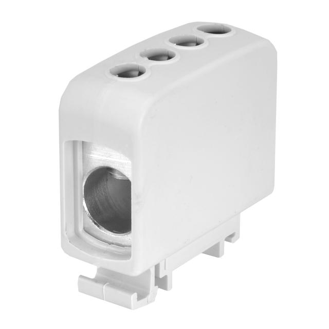 ZGG1x95s ,  Złączka sz. gwint. AL/CU, 1 x 95 mm2, TS 35/ 1 tor, szary