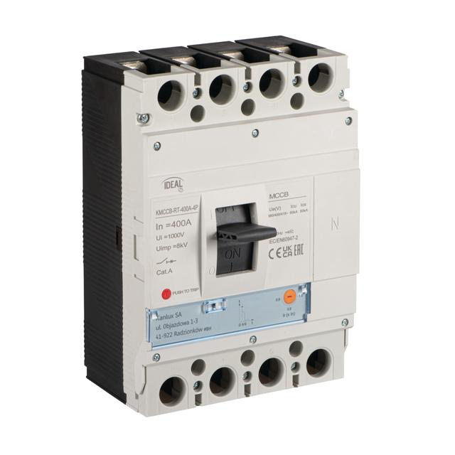 KMCCB-RT-400A-4P Wyłącznik kompaktowy IDEAL TS KMCCB-RT-400A-4P KANLUX