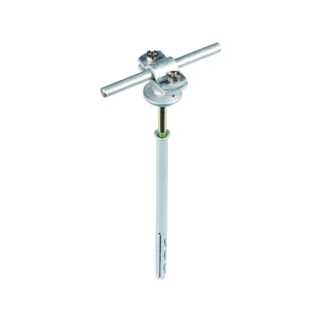 Wspornik do drutu 7-10 mm, z kołkiem 10 mm, do ścian z izolacją 110 mm, ZG