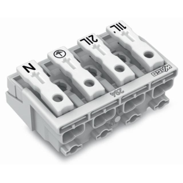 złączka zasilająca 4-biegunowa bez stopek bez styku PE