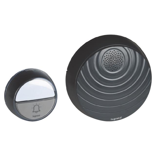 Zestaw Dzwonkowy Bezprzewodowy Comfort - Antracyt 094253 LEGRAND