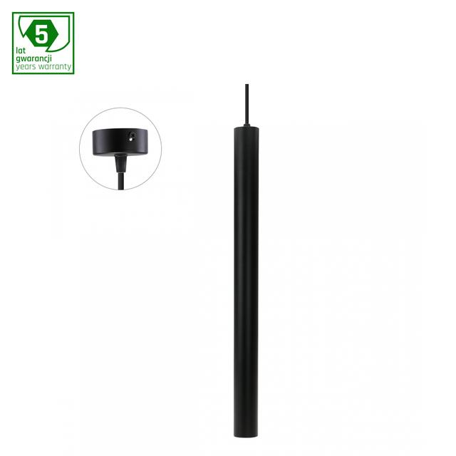 Oprawa punktowa CHLOE SLIM MR11 ZWIESZANA BAZA 250V IP20 40x500+1m kabel CZARNY regulowany kąt świec
