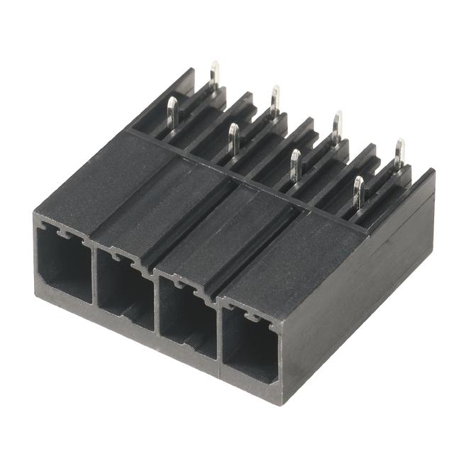 SV 7.62HP/04/270G 3.5SN BK BX Wtyki PCB (złącza płyty), 7.62 mm, Liczba biegunów: 4, kąt odejścia: 270° /60szt./ 1931280000 WEIDMÜLLER