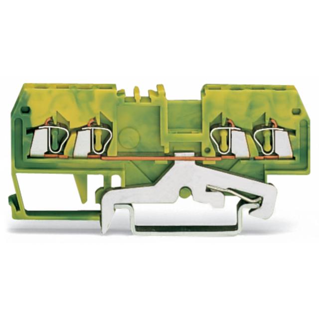 Złączka 4‑przewodowa 1,5mm2 żółto‑zielona 279‑837 /100szt./ WAGO