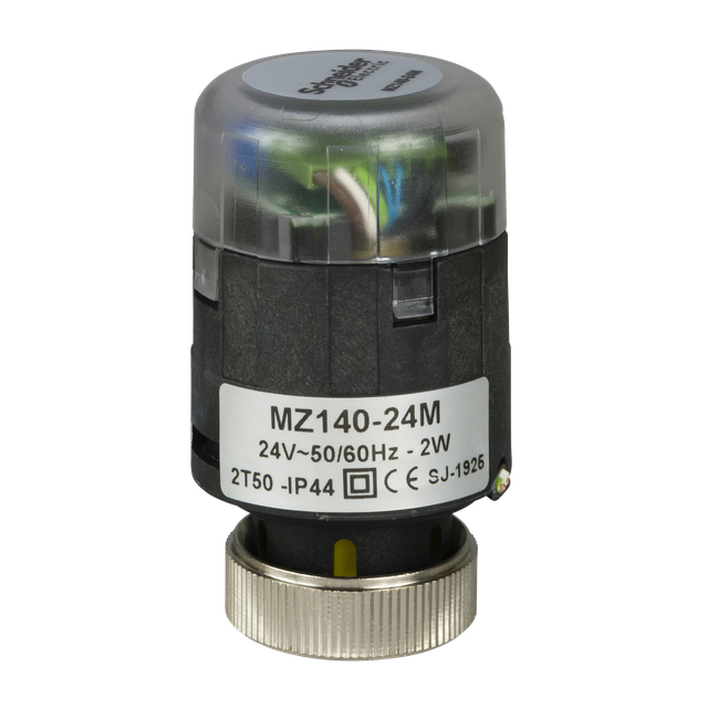 MZ140, siłownik zaworu, elektrotermiczny, 140 N, sterowanie 0-10V, zasilanie 24 VAC