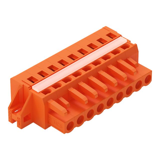 Gniazdo MCS-MIDI Classic 9-biegunowe pomarańczowe raster 5,08mm /25szt./ 231-309/027-000 WAGO