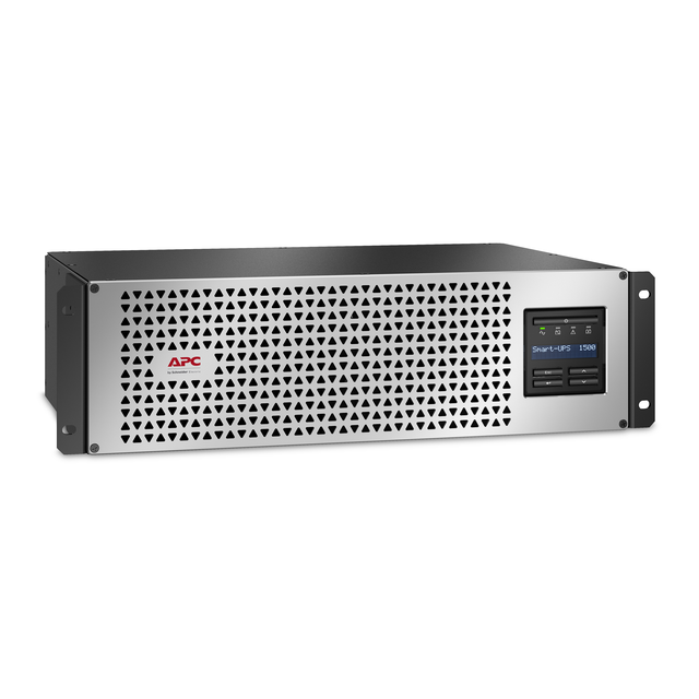 APC Smart-UPS, 1500 VA, Rackmount 3U, 230 V, 6 gniazd IEC C13, port SmartConnect+SmartSlot, krótka g