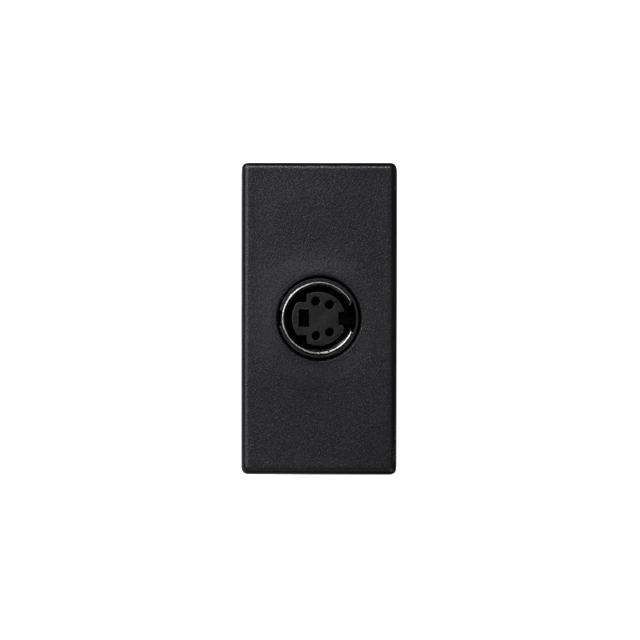 Simon Connect Płytka K45/2 gniazda S-Video 225x45mm+wkład z. śrub. aluminiu