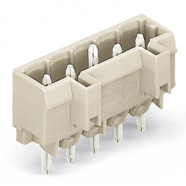 MCS-MIDI Classic wtyk 5-bieg. j-szary raster 5 mm /200szt./ WAGO