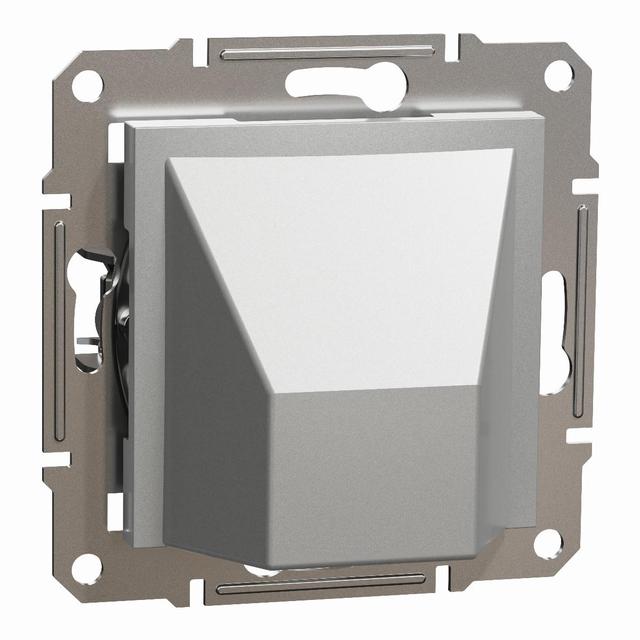 Asfora, wypust kablowy bez ramki, aluminium