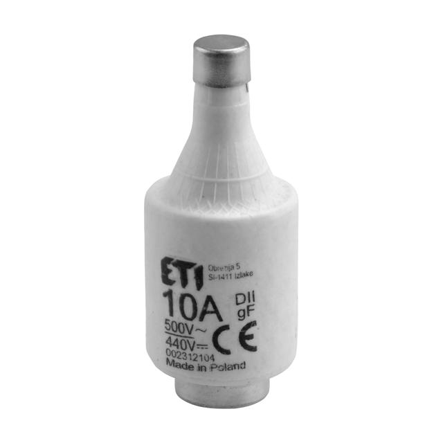 Wkładka topikowa DII gF 500V/10A 100 szt. FLI-01(DII)/10/25 ORNO