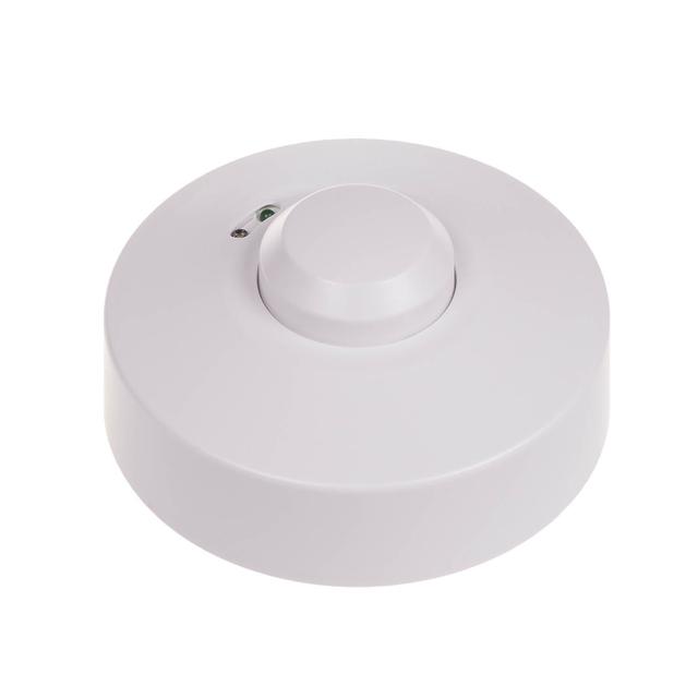 Mikrofalowy czujnik ruchu z funkcją czujnika obecności montaż na suficie DRM-02 F&F