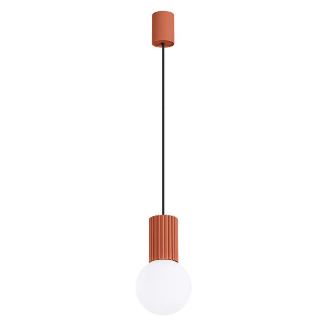 Lampa wisząca HALO 1 ochra czerwona