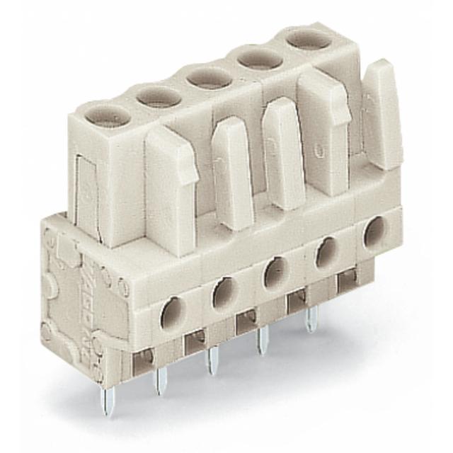Gniazdo MCS‑MIDI Classic 5‑biegunowe jasnoszare raster 5mm 722‑135 /100szt./ WAGO