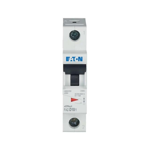 FAZ-D10/1 Wyłącznik nadprądowy 15kA D10A 1P 278580 EATON