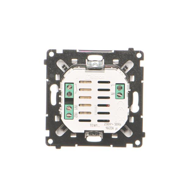 Simon 55 WMDL-TEW1-111 Łącznik elektroniczny pojedynczy z funcją przycisku lub łącznika czasowego, 1 TEW1.01/111 KONTAKT